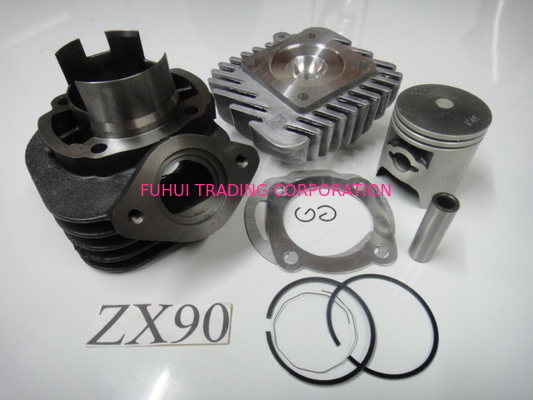 Orijinal renk motosiklet silindir blok parçaları kiti, Segman ZX90 büyük boy 48 mm a-022